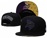 Minnesota Vikings Team Logo Adjustable Hat GS (6),baseball caps,new era cap wholesale,wholesale hats